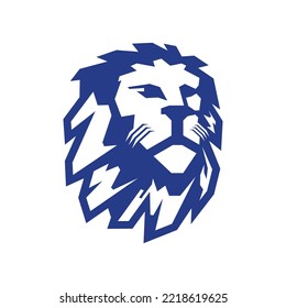 Lion Head Vector Logo Design Template