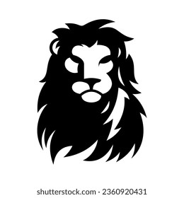 Lion Head Vector Logo Design Template