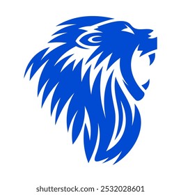 Modelo de design de logotipo Lion Head Vetor