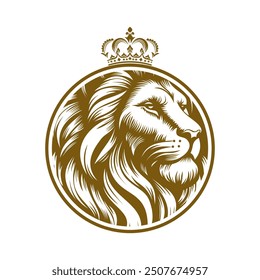 lion head vector logo tribal cool simple modern