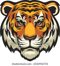 LION HEAD VECTOR LOOKS AT THE FIERCE