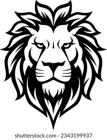 León - Logotipo vectorial de alta calidad - Ilustración vectorial ideal para el gráfico de camisetas