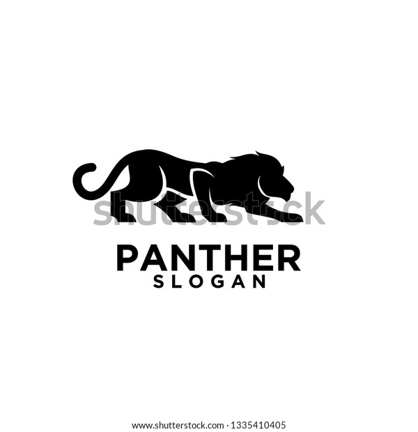 Lion Hunting Pose Logo Icon Designs Stock Vector (Royalty Free ...