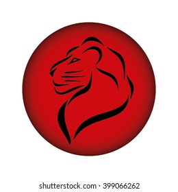 Lion Icon.