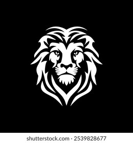 Lion icon. Lion head vector illustration. Lion head logo.