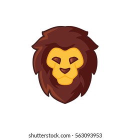 lion icon illustration isolated vector sign symbol