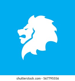 lion icon. illustration isolated vector sign symbol