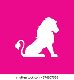 lion icon illustration isolated vector sign symbol