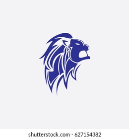 lion icon logo