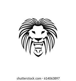 lion icon to logo animal