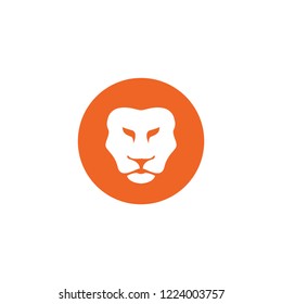 Lion icon logo vector design