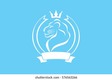 Lion icon vector illustration.