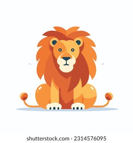 Lion icon Vector illustration art