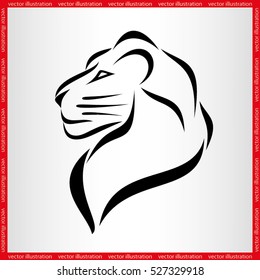 Lion icon vector illustration eps10.
