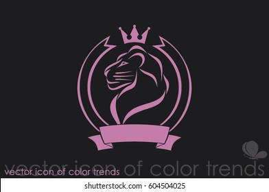 Lion icon vector illustration eps10.