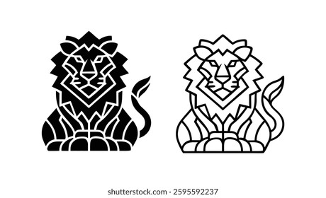Lion icon for your work.