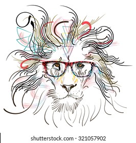 Lion Illustration