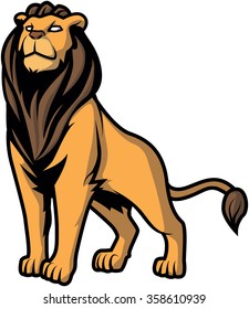 Lion illustration 