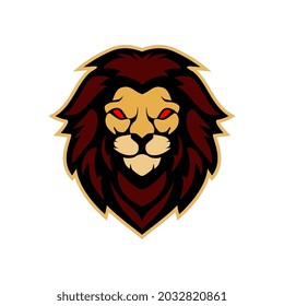 lion illustration design can be used as mascot, logo, icon, etc