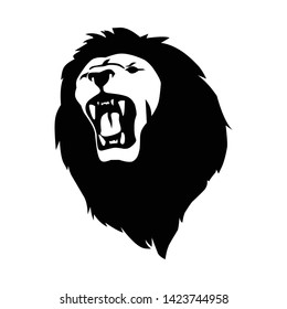 Lion illustration, perfect for creative logo design and animal icons