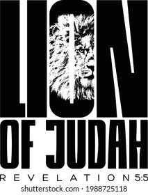 Lion of Judah Typography Design