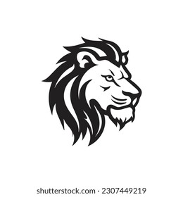 lion king aggressive logo vector template