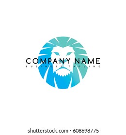 lion king brand template logo logotype vector art illustration