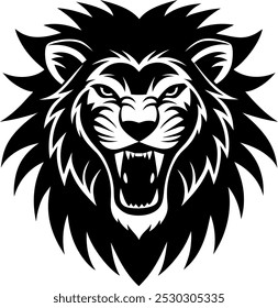 Conjunto de tatuaje de cabeza de rey león. leones Illustrator diseño de Vector Descarga gratis