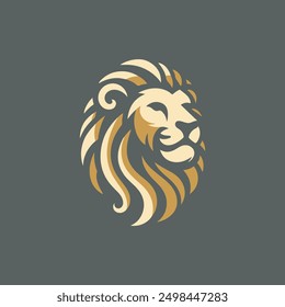 lion king head vector illustration