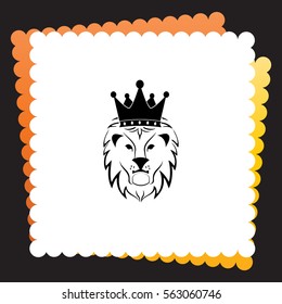 Lion King  icon. Vector design.