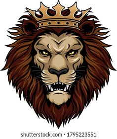 LION KING ILLUSTRATION VECTOR DESIGN