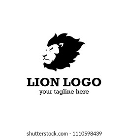 Lion, king of the jungle logo design