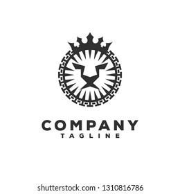 lion king logo design