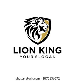 Lion King Logo Design Template