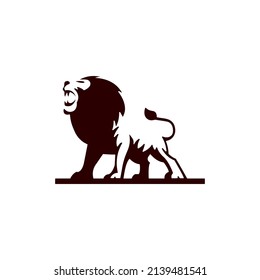 Logo-Designvorlage für Löwe