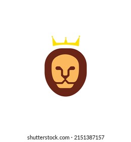Vector de diseño del logotipo de Lion King