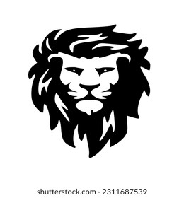 lion king logo design vector