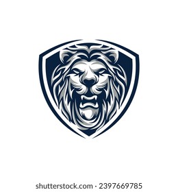  Vector de diseño del logotipo del rey león