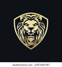  Vector de diseño del logotipo del rey león