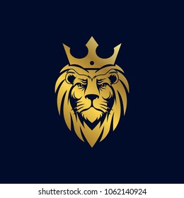 lion king logo template