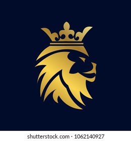 lion king logo template