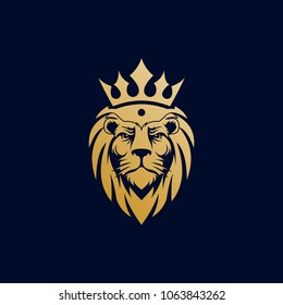 lion king logo template