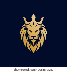 lion king logo template