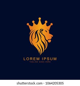 lion king logo template