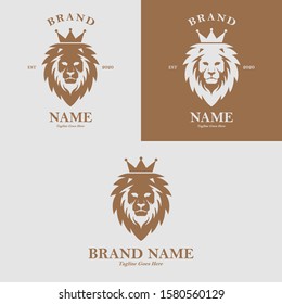 Lion King Logo Vector, Lion Logo