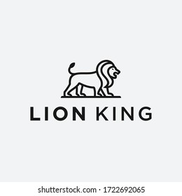 lion king logo / lion vector