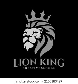 Lion king logo vector illustration