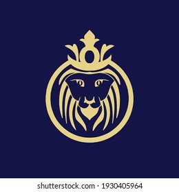 Luxuslogo-Vorlage für Lion King