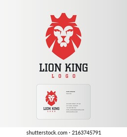 lion king shield logo vector design , Royal Lion crown logo template. Elegant gold Leo crest symbol. Premium king brand identity icon. Luxury company sign. Vector illustration.
