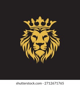 Logotipo de Vector de la silueta del rey león